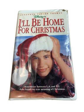 Disney’s I’ll Be Home for Christmas (1998) Vintage VHS – Jonathan Taylor Thomas